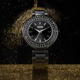 Sonata Blush It Up Black Dial Women Watch With Stainless Steel Strap - image number 0