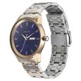Sonata Quartz Analog with Day and Date Blue Dial Bimetal Strap Watch for Men - image number 1