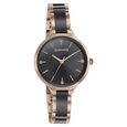 Sonata Quartz Analog Black Dial Two Toned Stainless Steel Strap Watch For Women - image number 2