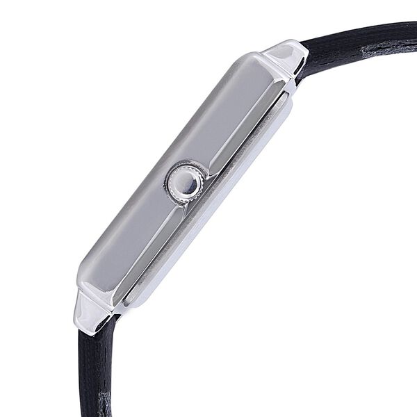 Sonata Quartz Analog Black Dial Leather Strap Watch for Men - image number 2