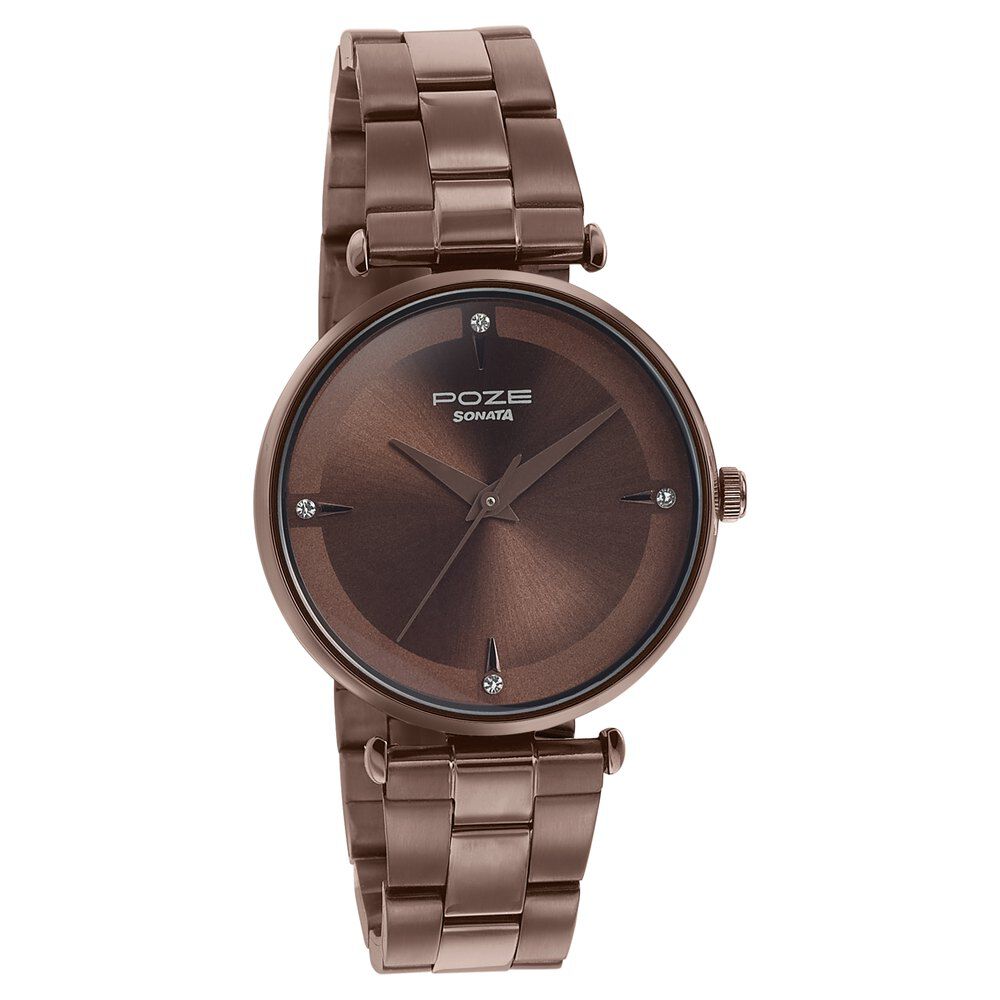 Sonata big dial ladies watches top