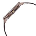 Poze by Sonata Quartz Analog Brown Dial Leather Strap Watch for Men - image number 3