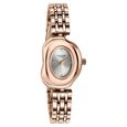 Poze By Sonata Quartz Analog Silver Dial Rose Gold Metal Strap Watch For Women - image number 2