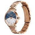 Sonata Poze Quartz Analog Mother of Pearl Dial Rose Gold Metal Strap Watch For Women - image number 4