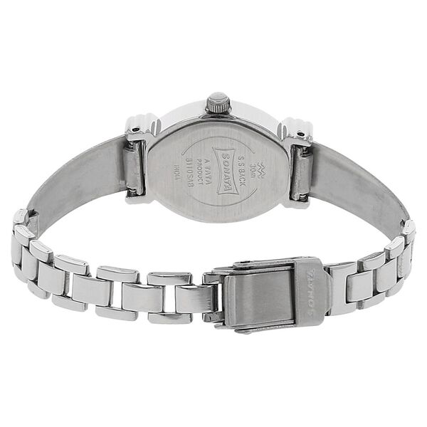 Sonata Quartz Analog White Dial Stainless Steel Strap Watch for Women - image number 3