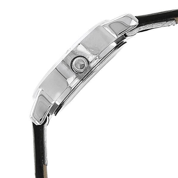Sonata Quartz Analog Black Dial Leather Strap Watch for Women - image number 2