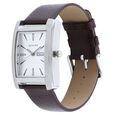 Sonata Quartz Analog Silver Dial Leather Strap Watch for Men - image number 1