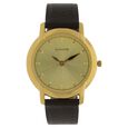 Sonata Quartz Analog Silver Dial Leather Strap Watch for Men