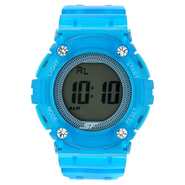 SF Digital Dial Plastic Strap Women Watch - image number 0