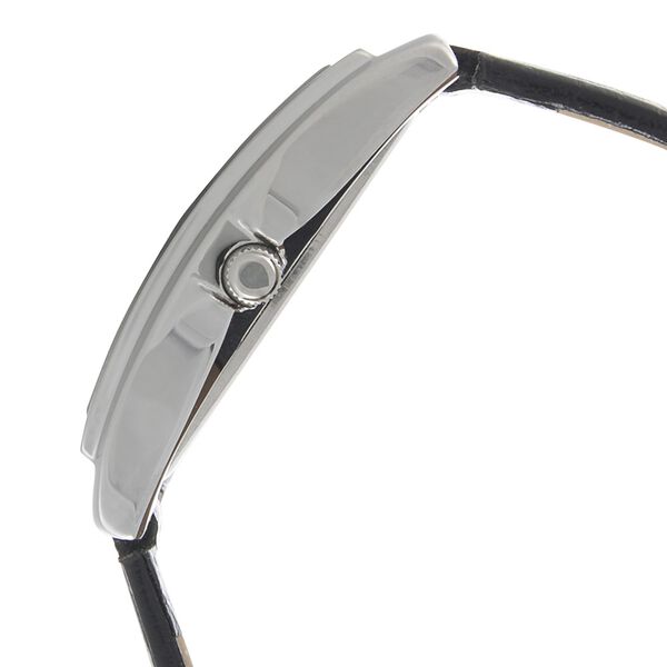 Sonata Quartz Analog Black Dial Leather Strap Watch for Men - image number 2