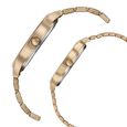 Sonata Modern Bandhan Quartz Analog Silver Dial Stainless Steel Strap Watch for Couple - image number 3