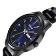 Sonata Force Quartz Analog with Day and Date Blue Dial Stainless Steel Strap Watch for Men - image number 4