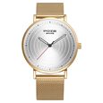 Poze by Sonata Quartz Analog Blue Dial Stainless Steel Strap Watch for Men