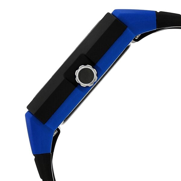 SF Quartz Analog Black Dial Plastic Strap Watch for Men - image number 2