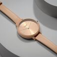 Sonata Poze Quartz Analog Purple Dial Mesh Strap Watch for Women