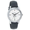 Sonata Quartz Analog Brown Dial Metal Strap Watch for Men