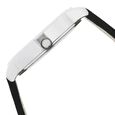Sonata Quartz Analog with Day and Date White Dial Leather Strap Watch for Men - image number 3