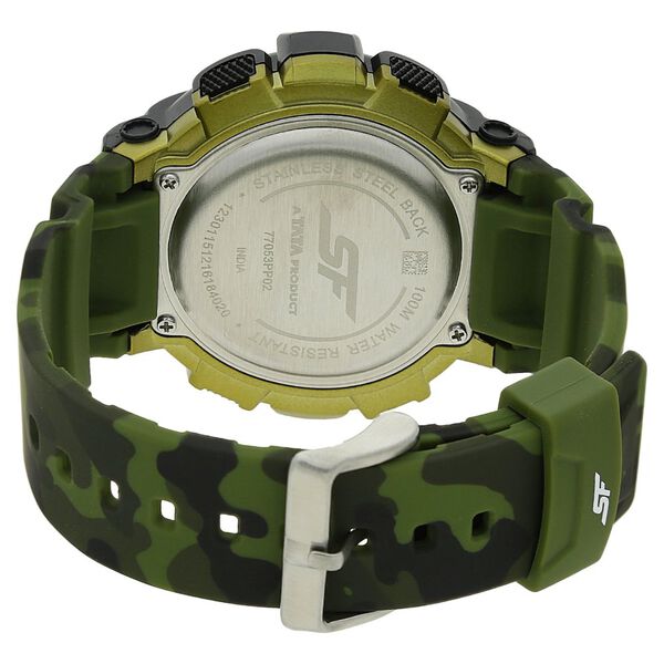SF Digital Dial Plastic Strap Watch for Men - image number 3