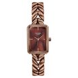 Poze By Sonata Quartz Analog Brown Dial Brown Metal Strap Watch For Women - image number 1