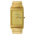 Sonata Quartz Analog Silver Dial Leather Strap Watch for Men