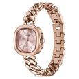 Sonata Poze Quartz Analog Rose Gold Dial Metal Strap Watch For Women - image number 4