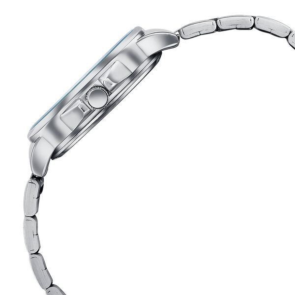 Sonata Poze Quartz Analog Blue Dial Silver Colour Stainless Steel Strap Watch For Men - image number 5