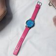 Sonata Splash Blue Dial Women Watch With Leather Strap - image number 5