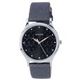 Sonata Quartz Analog Black Dial Leather Strap Watch for Women - image number 0