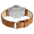 Sonata Quartz Analog with Day and Date Black Dial Leather Strap Watch for Men - image number 3