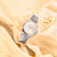 Sonata Poze Quartz Analog Silver Dial Silver Colour Stainless Steel Strap Watch For Women - image number 0