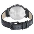 Sonata Onyx Black Dial Women Watch With Leather Strap - image number 3
