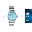 Sonata Poze Quartz Analog Blue Dial Silver Colour Stainless Steel Strap Watch For Men - image number 3