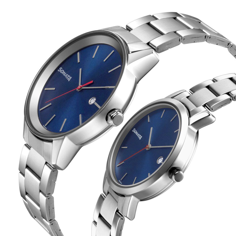 Sonata shop watch blue