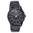 Sonata Poze Quartz Analog Black Dial Metal Strap Watch For Men - image number 2