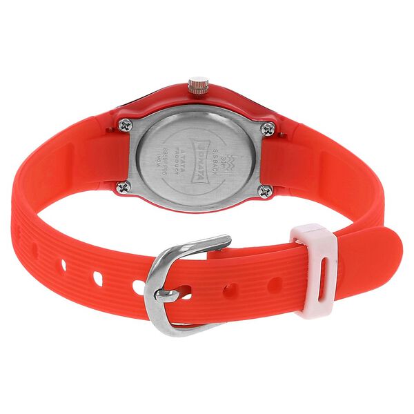 SF Quartz Analog White Dial Plastic Strap Watch for Women - image number 3