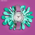 Sonata Splash White Dial Women Watch With Leather Strap - image number 0