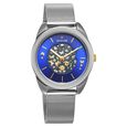 Sonata Unveil Quartz Multifunction Blue Dial Stainless Steel Strap Watch for Women - image number 0