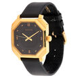 Sonata Quartz Analog Black Dial Leather Strap Watch for Men - image number 1