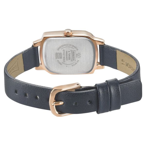 Sonata Blush Blue Dial Women Watch With Leather Strap - image number 3