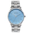 Sonata Aspire Quartz Analog Blue Dial Silver Stainless Steel Strap Watch For Men - image number 0