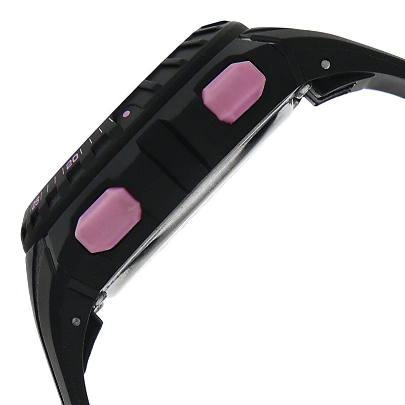 SF Pink Dial Plastic Strap Women Watch - image number 2