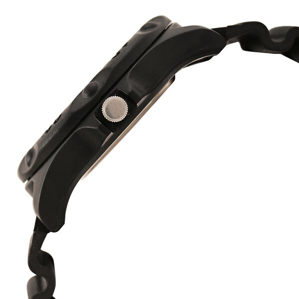 SF Quartz Analog Black Dial Plastic Strap Watch for Men - image number 2