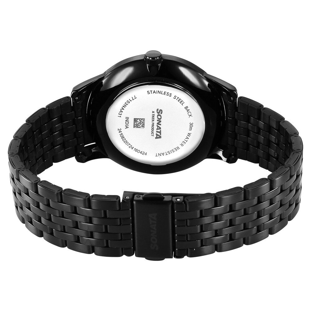 Sonata watch 77031nab price online
