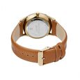 Poze by Sonata Quartz Analog Golden Dial PU Leather Strap Watch for Men - image number 4
