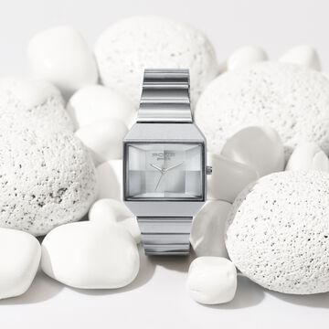 Poze By Sonata Quartz Analog Silver Dial Silver Stainless Steel Strap Watch