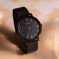 Sonata Quartz Analog Brown Dial Brown Stainless Steel Strap Watch For Women