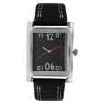 Sonata Quartz Analog Black Dial Leather Strap Watch for Men - image number 0