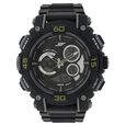 SF Quartz Analog Digital Black Dial Plastic Strap Watch for Men - image number 0