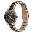 Sonata Poze Quartz Analog Black Dial Black | Rose Gold Color Metal With Crystal Strap Watch For Women - image number 3