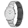 Sonata Sleek Quartz Analog White Dial Silver Stainless Steel Strap Watch For Men - image number 2